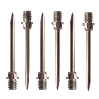 3/6PCS 2BA Replaceable Dart Needle Steel Tip Dart Needle Professional Replacement Dart Accessories for Dart Throwing Games