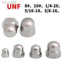 5/3/1PCS 304 Stainless Steel UNF Acorn Cap Dome Nuts Covers Hex Decorative Dome Blind Nut 8 10 1/45/163/8