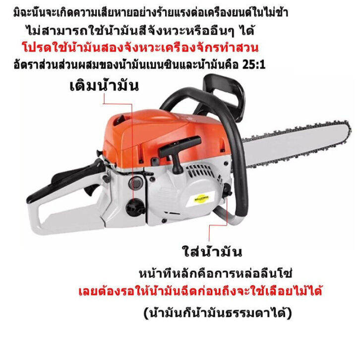 ส่งไวจากไทย-เลื่อยยนต์รุ่นใหม่-wl-5200รุ่น-2แหวน-เครื่องร้อนไม่ดับ-สตาร์ทติดง่าย-รุ่นใหญ-เลื่อยยนต์-เลื่อยน้ำมัน-เลื่อยไม้-ตัดไม้