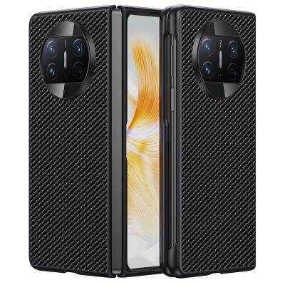 Huawei Mate เคสหนัง PU บาง2023 X3กันตกผิวนอกเข้ากันได้กับ Huawei คู่ X3 2023