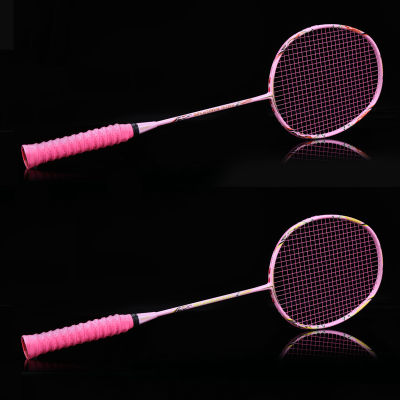 9U 57G Full Carbon Professional Badminton Rackets G5 Ultralight Offensive Racquet Padel 30-32lbs Free Strings Badminton Raqueta