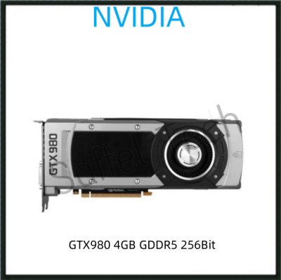 USED NVIDIA GTX980 4GB GDDR5 256Bit GTX 980 Gaming Graphics Card GPU