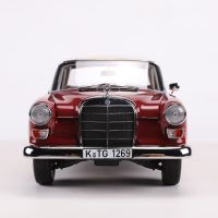 NOREV 1:18 Mercedes 200 1966สีแดงรถคลาสสิกจำลองอัลลอยหล่อตายของเล่นโมเดลรถยนต์ #183706