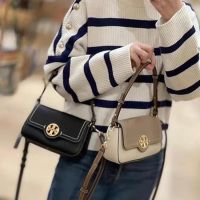 2023 new Tory BURCH Color-Blocking Portable Shoulder Diagonal Bag