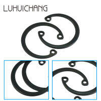 【2023】LUCHANG Circlips for A hole Manganese Steel Hole Retaining Ring Bearing retainer Metal Internal Circlip Snap Ring Black Assortme