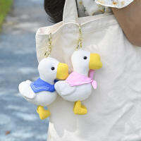 [COD] สินค้าใหม่ Coastal Sailor Series Navy Big White Goose Plush Toy พวงกุญแจตุ๊กตากระเป๋าเป้สะพายหลังจี้ตุ๊กตา