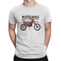 Men Tshirt Motocross Crewneck Tops Fabric T Shirt Funny High Quality Birthday Gifts