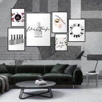 Nail Tech Salon โปสเตอร์ Wall Art Beauty Room Quotes ช่างทำผมพิมพ์ผม Art