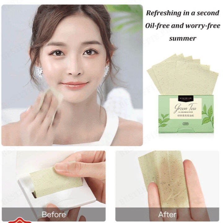 Besteffie Summer Must Have Oil Control Facial Blotting Papers for a