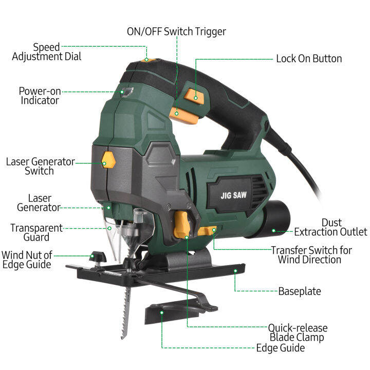 kkmoon-jigsaw-6-5-amp-3000-spm-jig-saw-with-la-ser-6-variable-speeds-6-blades-45-bevel-cutting-4-orbital-settings-มอเตอร์ทองแดงบริสุทธิ์พร้อมกระเป๋าหิ้ว