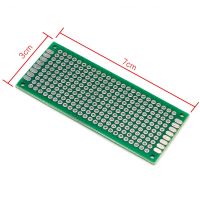 3X7ซม. รากเดิม Pcb สองด้าน Diy แผงวงจรพิมพ์ลายอเนกประสงค์