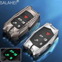 Aluminum Alloy Car Key Case For Land Rover Range Rover Sport Evoque Freelander Velar Discovery 5 For Jaguar XF XJ XE XJL E-Pace