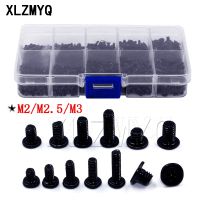 250Pcs/500Pcs KM Screw Flat Head M2 M2.5 M3 Phillips Screws Laptop Notebook Screws Set Kit for computer small screw M 2 M 2.5 3