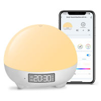 Smart White Noise Machine Baby Sleep Sound Machine ไฟกลางคืน16ล้านสี34เสียงผ่อนคลายพร้อม Baby Cry Detection