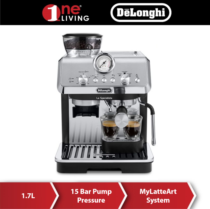 Delonghi La Specialista Arte Pump Espresso Coffee Machines EC9155