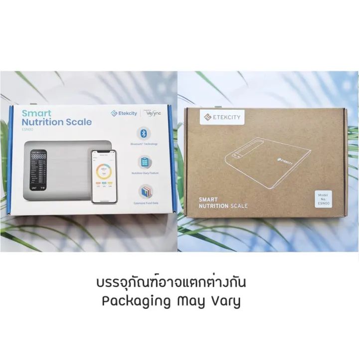 เครื่องชั่งโภชนาการ Smart food Nutrition Scale ESN00 (Etekcity