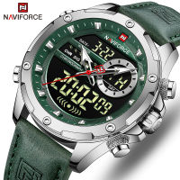 New NAVIFORCE Watches Men Luxury nd Military Sport Men’s Wrist Watch Chronograph Quartz Waterproof Watch Leather Male Clock