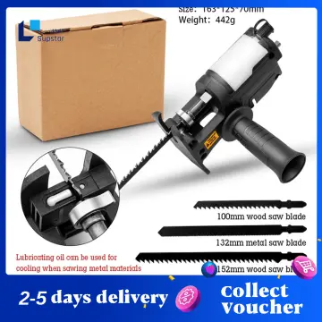 Portable Reciprocating Saw Adapter Electric Drill Modified Electric JigSaw  Power Tool Wood Cutter Machine Attachment with