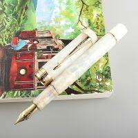 ❈☃ Jinhao 100 Centennial Resin Fountain Pen White with Jinhao Logo EF/F/M/Bent Nib Converter Writing Business Office Gift Ink Pen