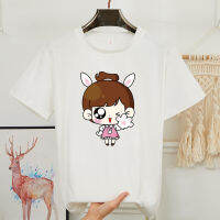 BK-227*เสื้อยืดแขนสั้นพร้อมส่ง 8สี ลายการ์ตูน ขายดีตามเทรนต์ ลายน่ารัก สีสันสดใส่น่ารัก ใส่ได้ทั้งหญิงและชาย (S-3XL) **ปลีก-ส่ง***