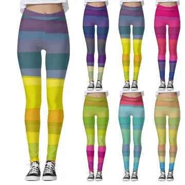 3/4 Leggings for Women High Waisted Print Leggings for Women