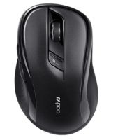 RAPOO เม้าส์ไร้สาย WIRELESS &amp; BLUETOOTH SILENT MOUSE รุ่น (MS-M500-BK)