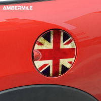 AMBERMILE สำหรับ Mini Cooper S One F55 F56 R55 R56 R60อุปกรณ์เสริม3D รถฝาถังน้ำมันเชื้อเพลิงครอบคลุมสติกเกอร์สติกเกอร์ตกแต่งรถยนต์