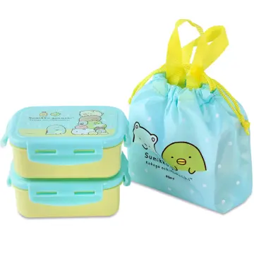 Sumikko Gurashi Set of 2 Mini Lunch Box (Gyumu Gyumu Squeeze)