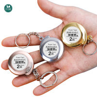 2 m Mini Roulette Measuring Tape Stainless Steel Highprecision Construction Tools Measure Keychain Carry Convenient Tape Measure