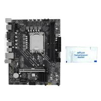 B660 Motherboard+Thermal Grease Kit Part Support 12Th/13Th CPU LGA1700 2XDDR4 RAM Slot HD+DP+VGA PCIE 16X SATA3.0 Motherboard