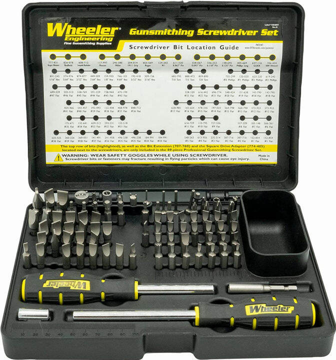 Wheeler Engineering Screwdriver Set with Durable Construction and