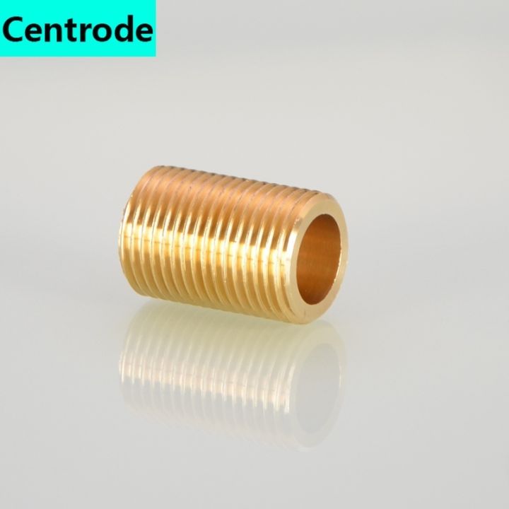 pipes-1-2-inch-through-wire-pipe-joint-full-copper-double-outer-wire-3-4-5-6-12cm-extension