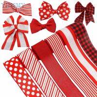 【YF】✶◈  2.5 inch Cane Striped Dot Wrapping (Red)