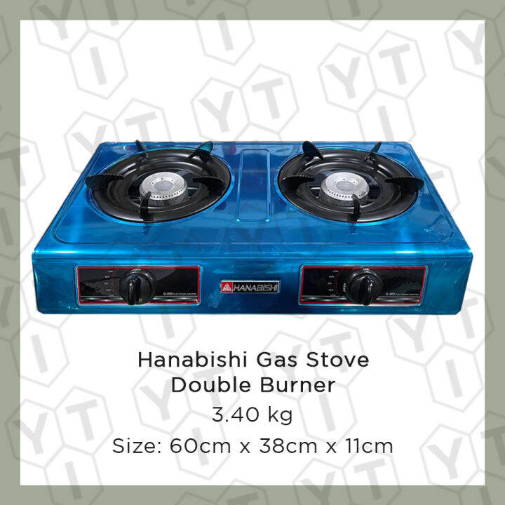 Hanabishi Double Burner Gas Stove Lazada PH