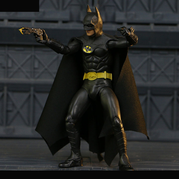 kids-toys-marke-7นิ้ว-neca-1989ค้างคาว-bruce-wayne-ฟิเกอร์มนุษย์ลำดับหนังหน้ากากทีวีของขวัญโมเดลของเล่นคอลเลกชันซูเปอร์ฮีโร่ค้างคาวผู้ชาย