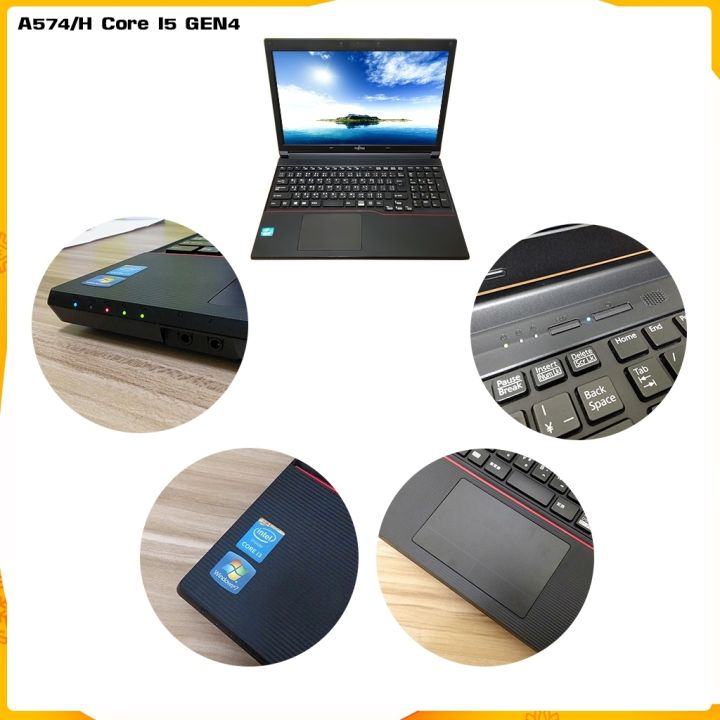 fujitsu-a574-core-i5-gen4-โน๊ตบุ๊คมือสอง-เล่นเกมออนไลน์ได้-notebook-ขนาด-15-6นิ้ว