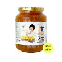 ผงชาสำเร็จรูป 꿀유자차 Kkoh Shaem Honey Citron Tea  ชาส้มอันดับ 1 ในเกาหลี ( 580กรัม )