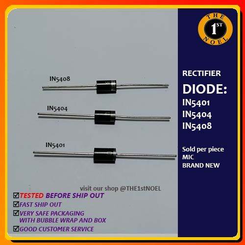 RECTIFIER DIODE IN5408 IN5404 IN5401 Lazada PH