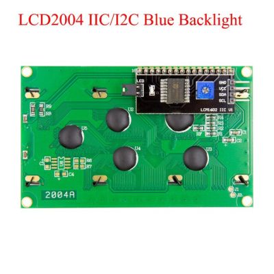 【☸2023 New☸】 baoqingli0370336 Lcd1602สีน้ำเงินสีเหลืองสีเขียวแสงจากด้านหลังสีเทา I2c Lcd2004 Lcd2002ที่ป้องกันแป้นพิมพ์ Rgb สำหรับ Arduino Raspberry Pi