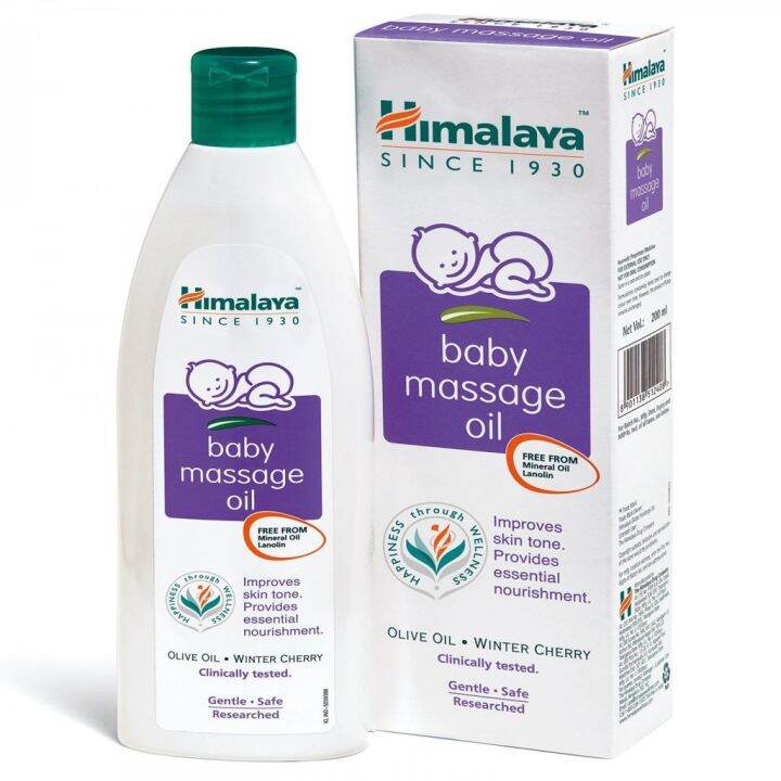 Himalaya Baby Massage Oil Lazada