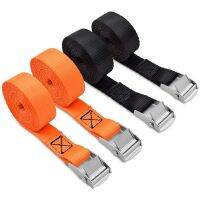 Lashing Straps Tie Down Straps with Zinc Alloy Cam Lock Buckle Up , for Cargo, Gear, Bikes &amp; More (4 Pack)