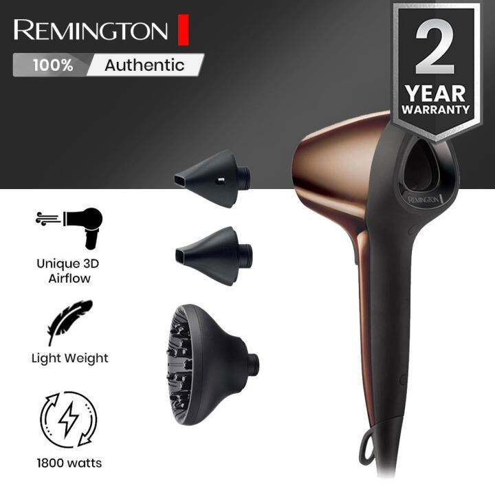 Remington D7777 Air 3D Hair Dryer Lazada PH
