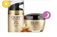 Olay Total Effects Day+Night Cream โอเลย์ โททัล เอฟเฟ็คส์ 7 อิน 1 ครีม เดย์ + ไนท์ แพ็คคู่ 50กรัม.+50กรัม (หมดอายุปี02/2026)