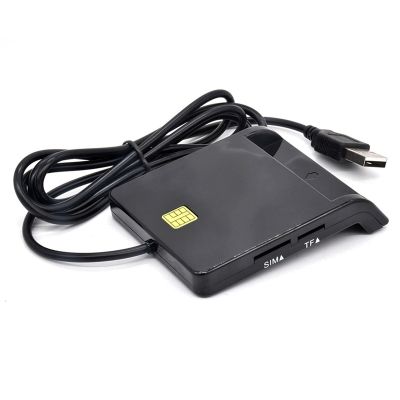 USB Smart Card Reader Memory ID Bank DNIE Dni Sim Connector Adapter Suitable for Computer Accessories