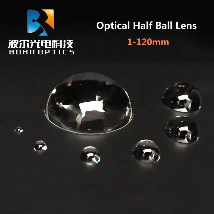 125mm High Precision Half Lens NBK7(HK9L) Optical Glass led co2