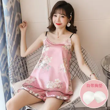 Silk Pajama With Bra - Best Price in Singapore - Feb 2024