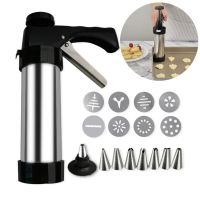 【CC】❅✎  Decorating Gun Sets Cookie Making Machine Nozzles Mold Pastry Syringe Extruder Baking Tools