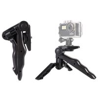 CANVELL GoPro ขาตั้งอุปกรณ์เสริมกล้องกล้องวางขาตั้งกล้องกล้องเพื่อการกีฬาขาตั้งกล้องเล็กๆที่วางที่จับโทรศัพท์มือถือที่วางกล้องเพื่อการกีฬาขาตั้งกล้องแบบมือถืออุปกรณ์สำหรับตั้งโต๊ะ