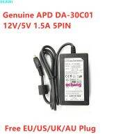 DA-30C01 APD ของแท้5V 12V 1.5A 5PIN AcBel RS-E02AB AD6008อะแดปเตอร์สำหรับ SAMSUNG AC SE-W164เครื่องชาร์จอุปกรณ์พลังงาน WD6400E035-00