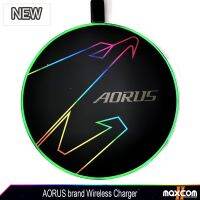 แท่นชาร์จ AORUS brand Wireless Charger IBW-001 (สินค้ามือหนึ่ง แกะถ่ายรูป) มีประกันให้ สภาพดีเวอร์ มีกล่อง สินค้าพร้อมใช้งาน ⚡